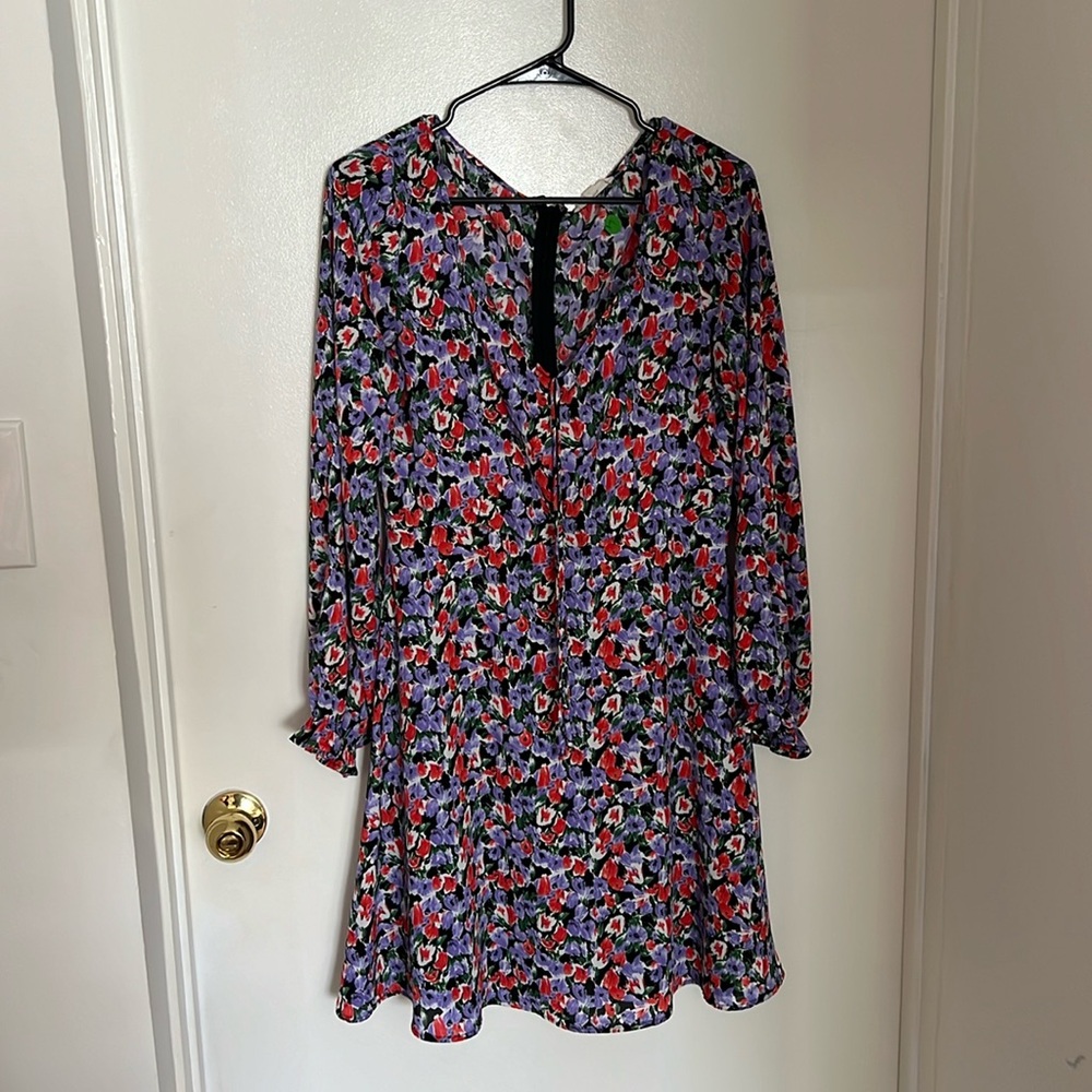Floral Long Sleeve Dress